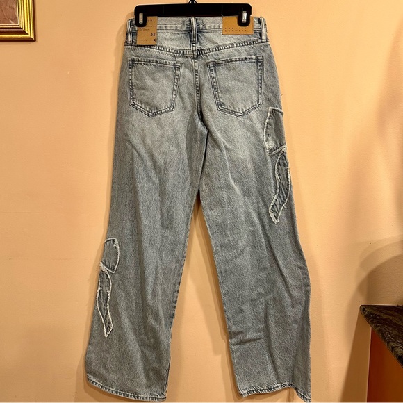 🦋PACSUN🦋 Baggy low rise Bow Jeans🦋 - Picture 13 of 14